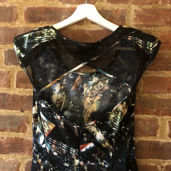 Constellation Print Mini Dress - Picture 3 of 4